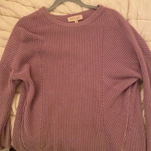 Philosophy lavender sweater size medium